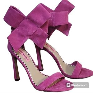 BETSY JOHNSON Frisky Fabric Heels